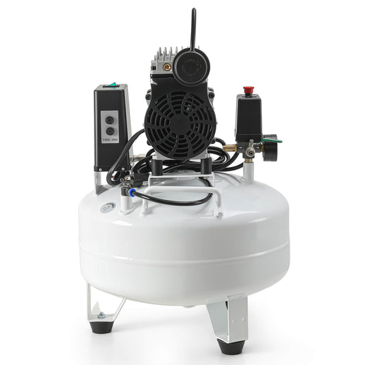 Dental Silent Oil Free Air Compressor 40L 800W 155L/min for 2PCS Dental Chair - azdentall.com