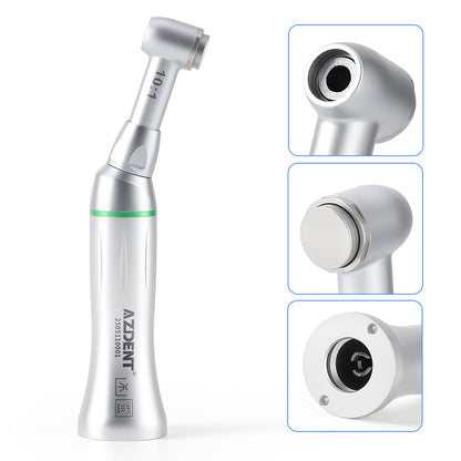 AZDENT Dental 10:1 Endo Reciprocating Contra Angle Handpiece Push Button - azdentall.com