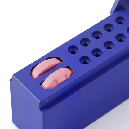 Dental 10 Holes Endo Files Disinfection Box With Memory Holder & Measuring Counter - azdentall.com
