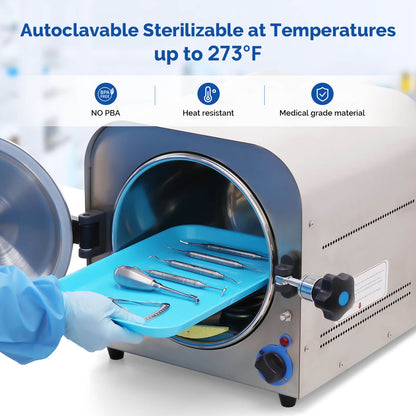 Dental Flat Tray Autoclavable Plastic Instrument Procedure Trays - azdentall.com