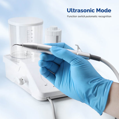 Dental VRN-DQ40 Ultrasonic Scaler Air Polisher Sandblasting Periodontal Therapy System LED Handpiece - azdentall.com