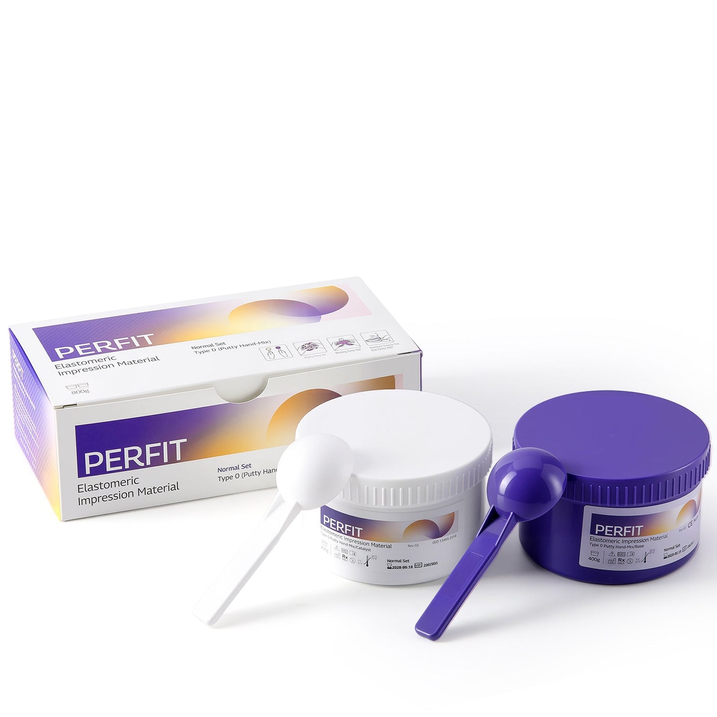 Dental Impression Material Putty Hand Mix Normal/Fast Set Heavy Body