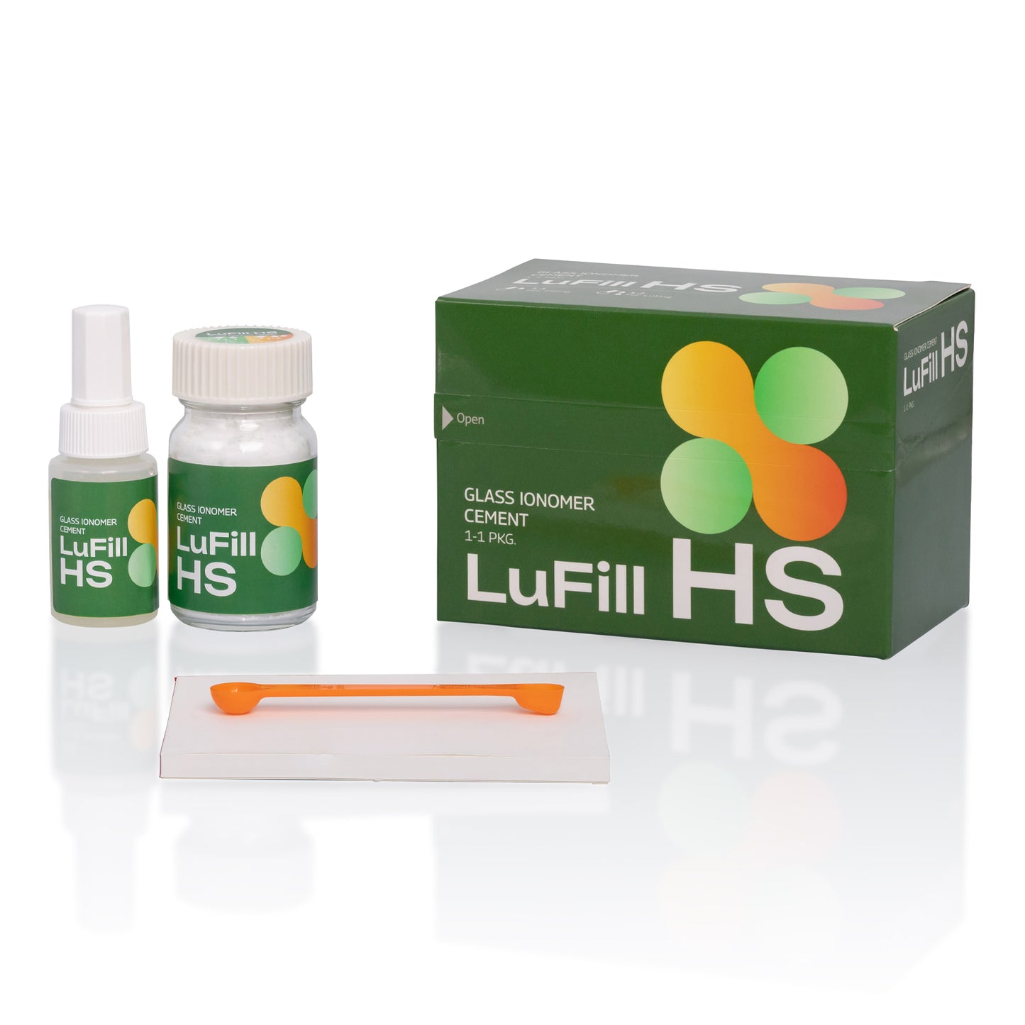 Dental Glass Ionomer Cement Permanent Adhesion For Teeth Crowns Bridge Powder And Liquid