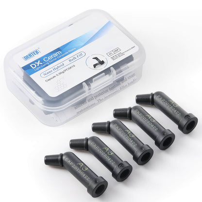 Dental Nano-Ceramic Composite Resin Light Cure Capsule A1/A2/A3/A3.5 0.3gx10 capsule/Box - azdentall.com