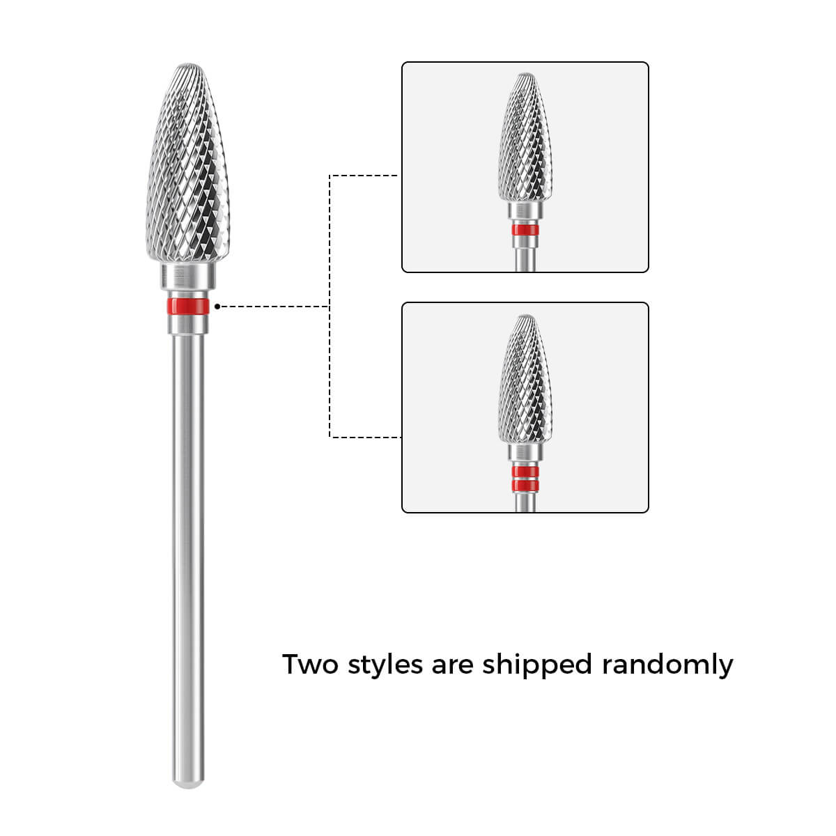Dental Lab Tungsten Carbide Burs Polishing Bur Steel Drills HP 2.35mm - azdentall.com