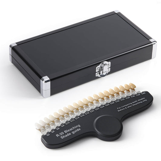 Dental Bleaching Shade Guide Tooth Whitening Shade Chart 20/25 Shade - azdentall.com