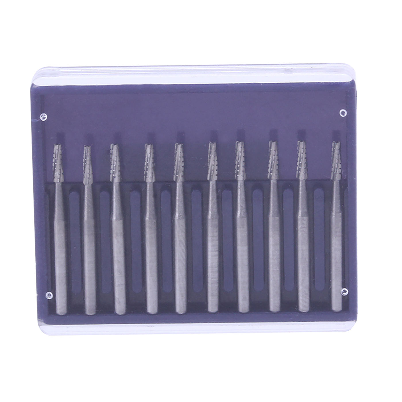 Dental Carbide Bur FG #701 Flat End Taper Fissure Crosscut 10pcs/Box-azdentall.com