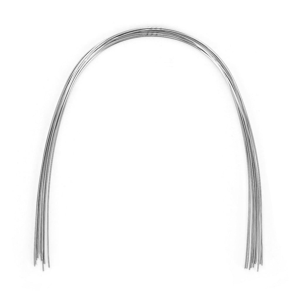 AZDENT Dental Orthodontic Archwire Stainless Steel Round Oval Full Size 10 pcs/Pack-azdentall.com