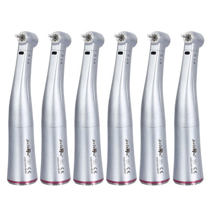 Dental 1:5 Increasing Electric Fiber Optic Contra Angle Handpiece Internal Four Way Spray