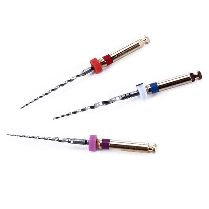 AZDENT Dental NiTi Protaper Rotary Engine Files 21mm Assorted SX-F3 6pcs/Pk-azdentall.com