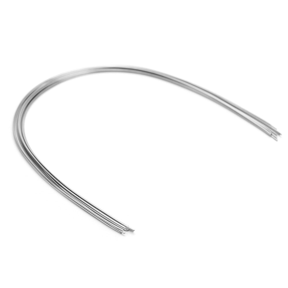 AZDENT Dental Orthodontic Archwire Stainless Steel Round Natural Full Size 10pcs/Pack-azdentall.com