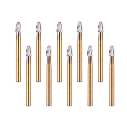 Dental Carbide Burs FG 7406 Egg Shaped Trimming & Finishing 10pcs/Box - azdentall.com