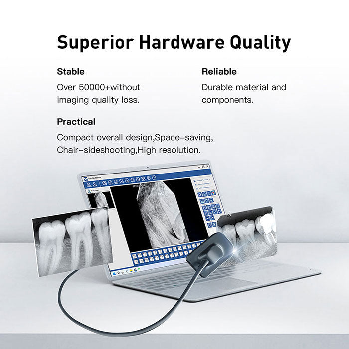 Dental X-Ray Digital Sensor Intraoral HD Image With Software Achieve Multi-machine Sharing S1/S2 - azdentall.com