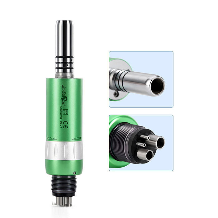 Dental Inner Water Low Speed Handpiece Contra Angle/ Air Motor/ Straight Handpiece Color Green 4 Hole - azdentall.com