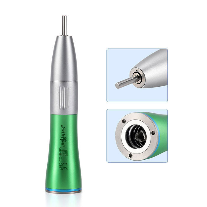 Dental Inner Water Low Speed Handpiece Contra Angle/ Air Motor/ Straight Handpiece Color Green 4 Hole - azdentall.com