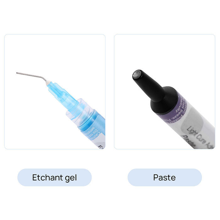 Orthodontic Bonding Light Cure Adhesive Kit Syringes 3pcs 10.5g-azdentall.com