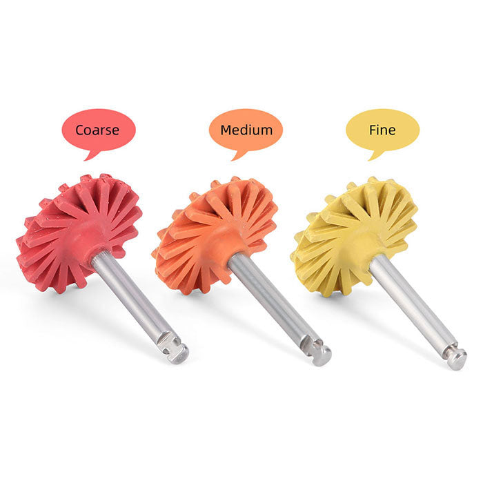 Dental Composite Polishing Wheel Rubber Polisher Coarse/Medium/Fine 1pc/Bag - azdentall.com