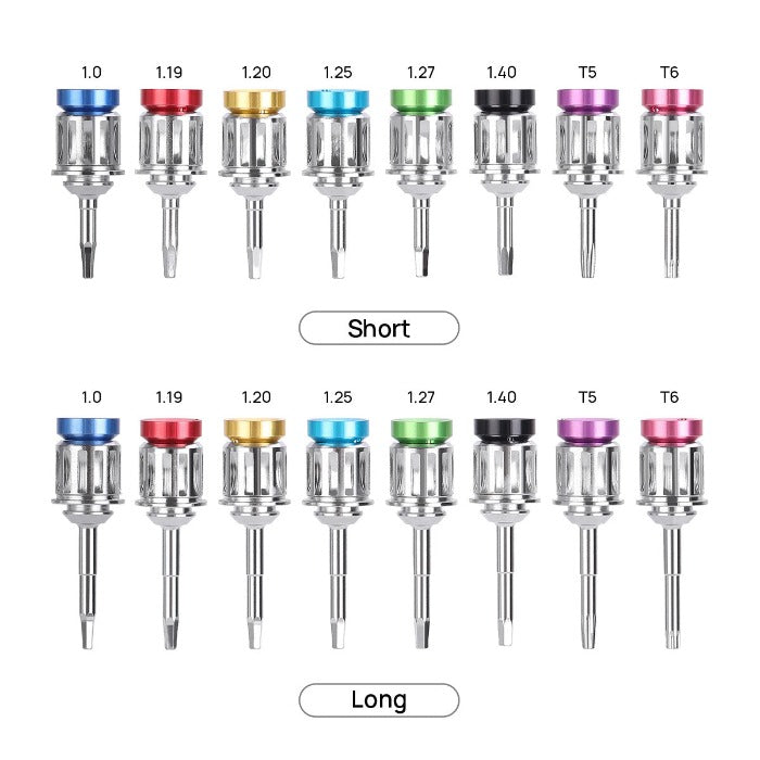 Dental Universal Implant Driver Kit 16pcs Drivers With Torque Wrench 15-70Ncm - azdentall.com