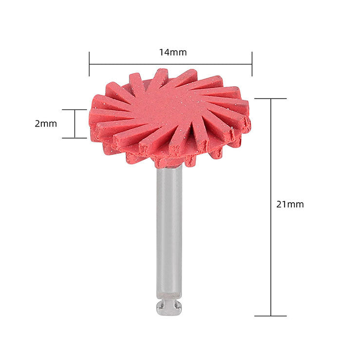 Dental Composite Polishing Wheel Rubber Polisher Coarse 1pc/Bag - azdentall.com