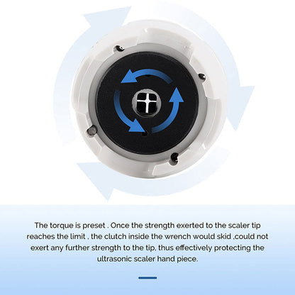 AZDENT Dental Scaler Tips Torque Wrench Prevents The Tip From Falling TS-1L - azdentall.com