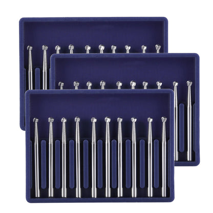 Dental FG #4 Round Carbide Bur 10pcs/Box-azdentall.com