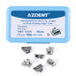 AZDENT Dental Orthodontic Buccal Tube 1st Molar Monoblock Non-Convertible MBT 0.018 50Sets/Box - azdentall.com