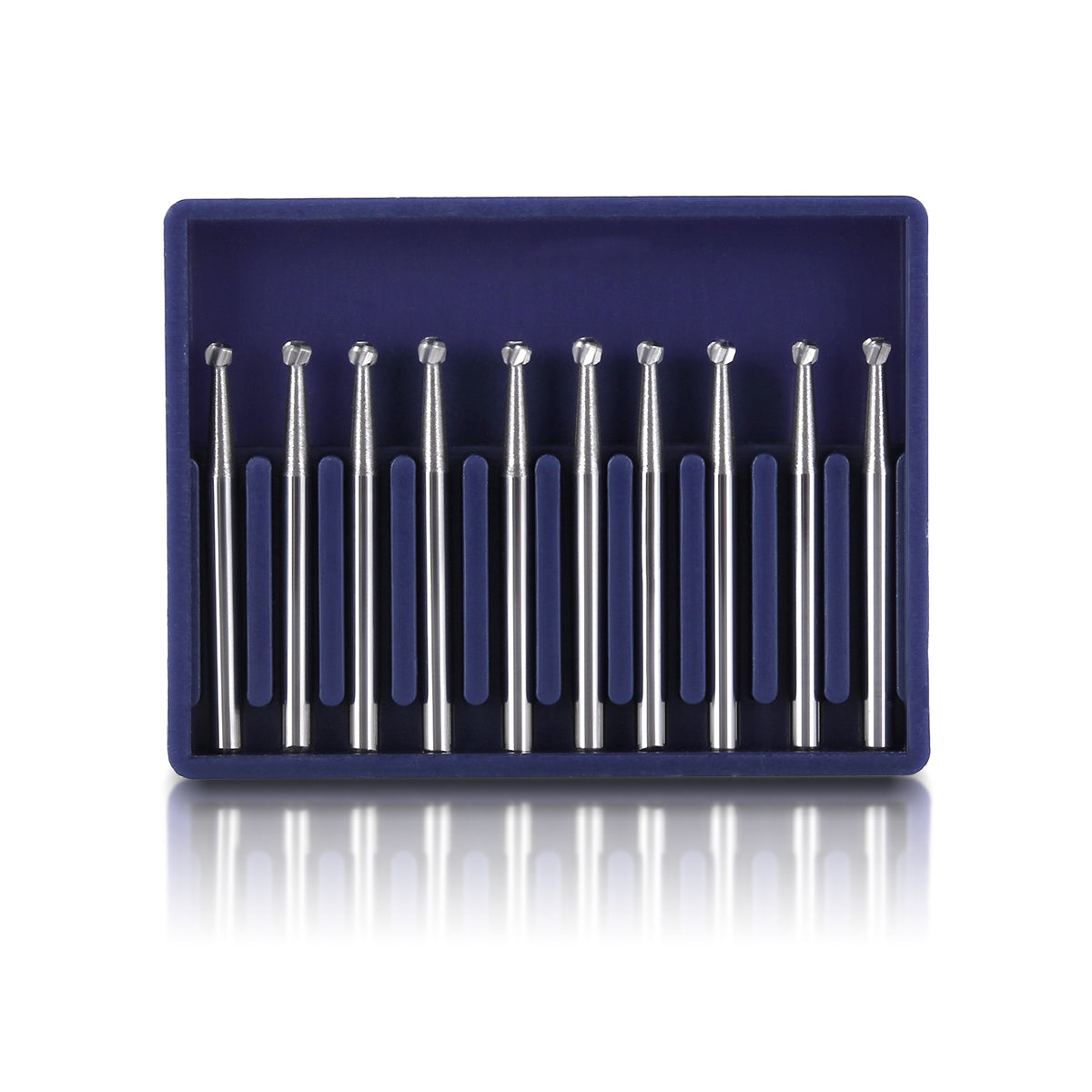 Dental FG #4 Round Carbide Bur 10pcs/Box-azdentall.com