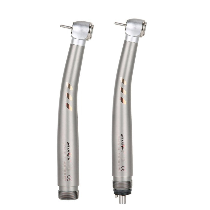 Dental High Speed Handpiece, LED, 2/4 Hole, Standard Head, Push Button, Ceramic Handpiece, E-generator, Shadowless Ring. - azdentall.com