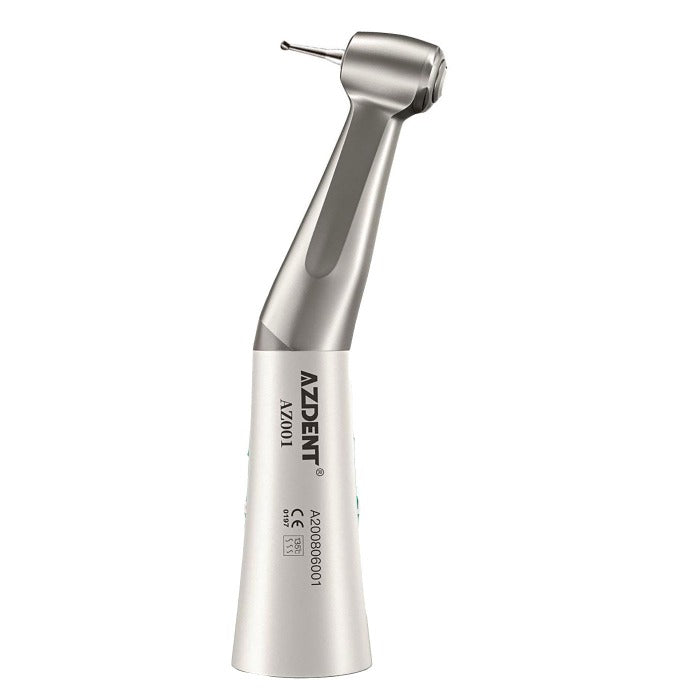 AZDENT 1:1 Dental Slow Speed Push Button Contra Angle Handpiece External Water - azdentall.com