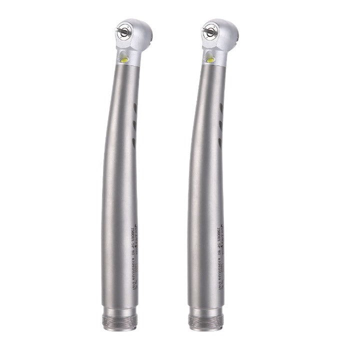 Dental E-generator LED High Speed Handpiece Ceramic Push Button 2/4 Hole Four Water Spray