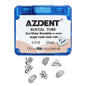 AZDENT Dental Orthodontic Buccal Tube 2nd Molar Bondable Split Non-Convertible Roth 0.018 20Sets/Box - azdentall.com