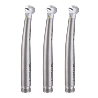 Dental E-generator LED High Speed Handpiece Ceramic Push Button 2/4 Hole Four Water Spray