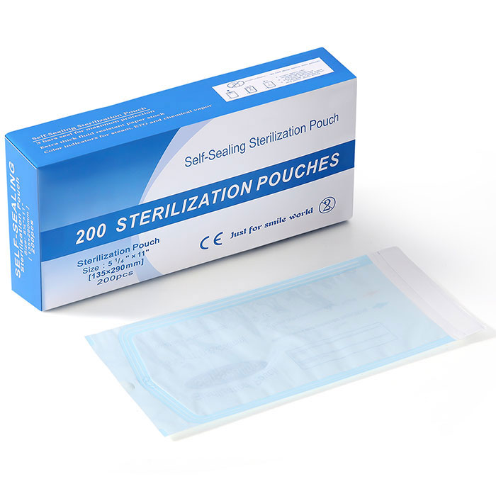 Dental Self-Sealing Sterilization Pouch 200pcs/Box 5 Sizes - azdentall.com