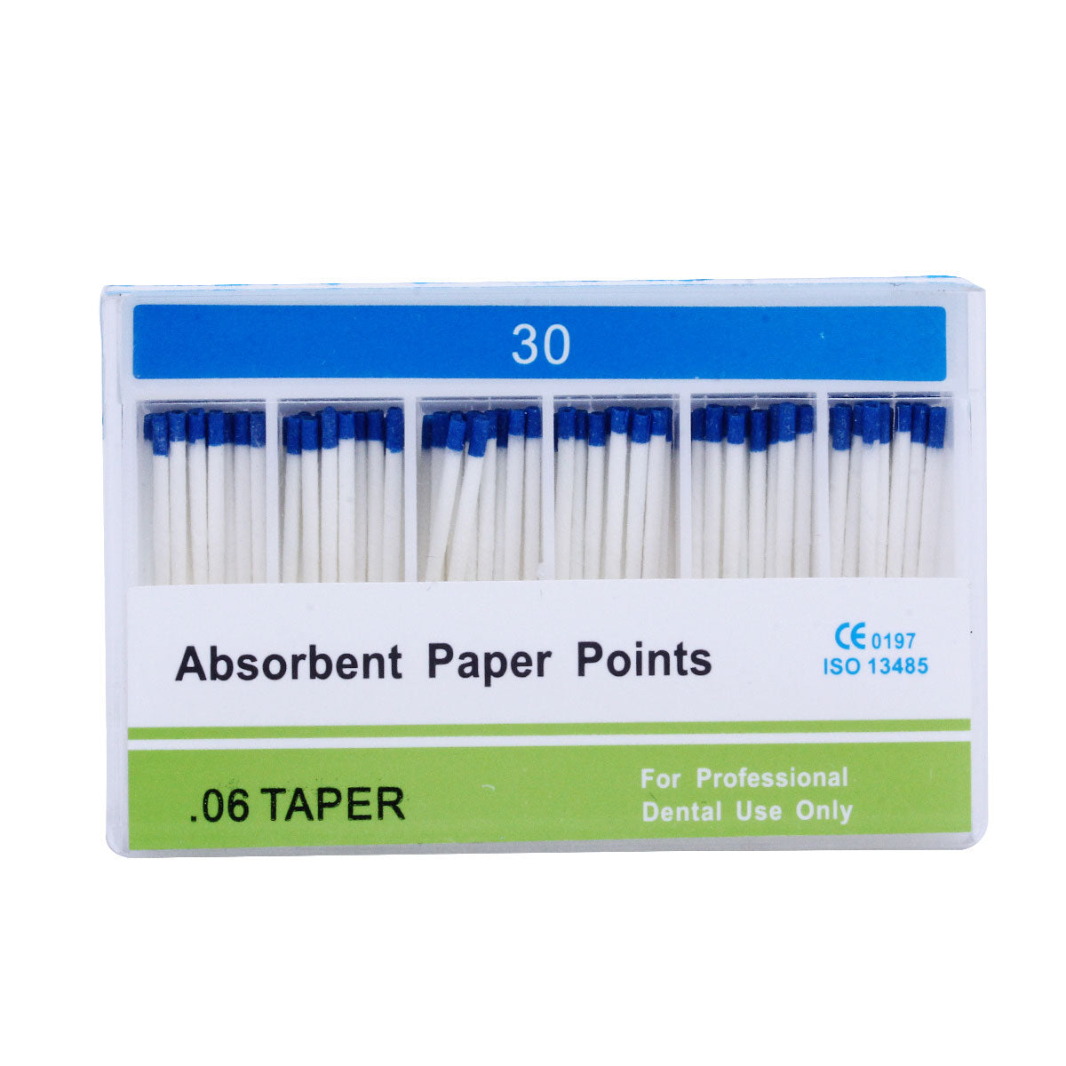 Absorbent Paper Points #15-40 Taper Size 0.06 Color Coded 7 Models 100/Box-azdentall.com