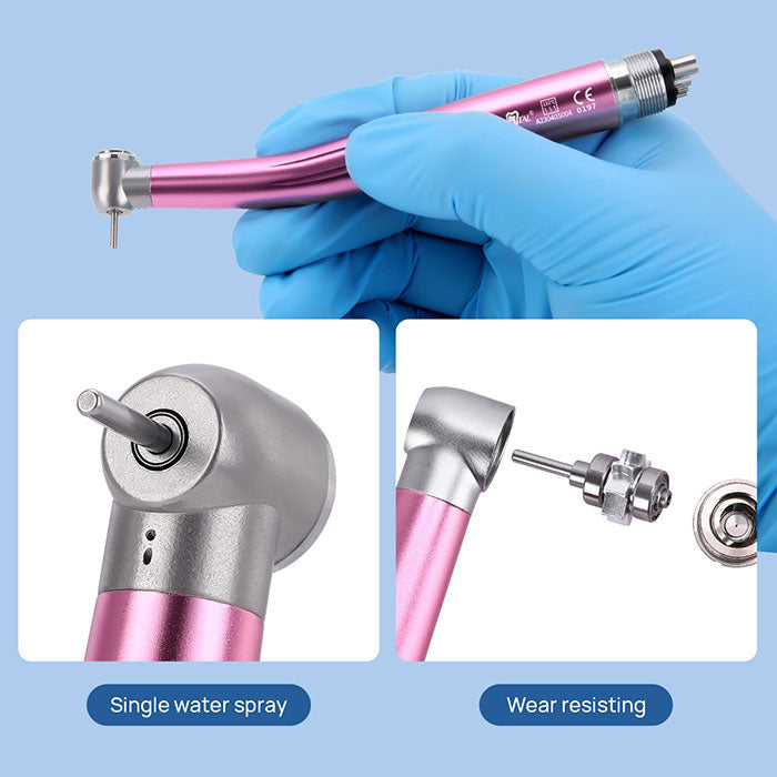 Dental Color High and Low Speed Handpiece Kit 2/4 Holes - azdentall.com