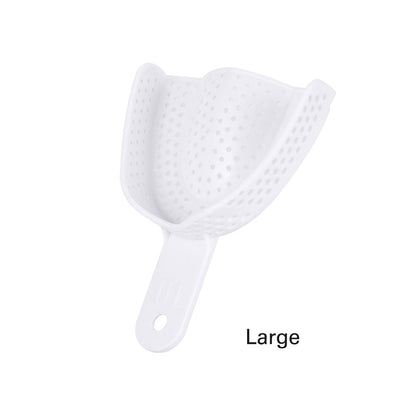 Dental Impression Trays Perforated Plastic Autoclave 5 Sizes Upper And Lower 2pcs/Pack