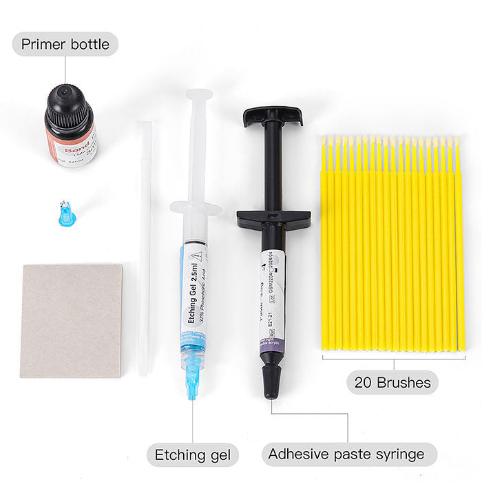 Orthodontic Bonding Light Cure Adhesive Kit Syringes 1pcs 3.5g-azdentall.com