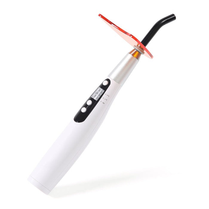 Dental LED Curing Light Wireless 3S Curing 360° Rotating Lamp Cap 3 Models 1400 mW/cm² - azdentall.com