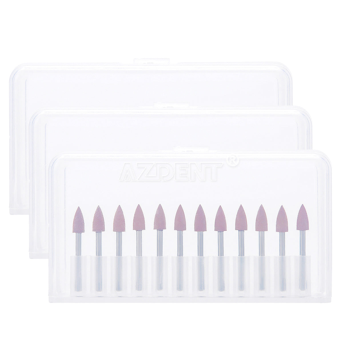 Dental Silicone Polisher Abrasive FG 12pcs/box-azdentall.com