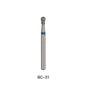 AZDENT Diamond Bur FG BC 31 Round With Collar 5pcs/Pack-azdentall.com