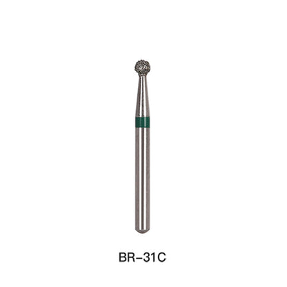 AZDENT Diamond Bur FG BR 31C Round 5pcs/Pack-azdentall.com