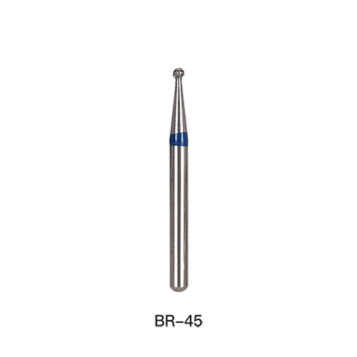 AZDENT Diamond Bur FG BR 45 Round 5pcs/Pack-azdentall.com