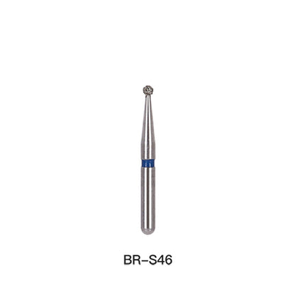 AZDENT Diamond Bur FG BR S46 Round 5pcs/Pack-azdentall.com