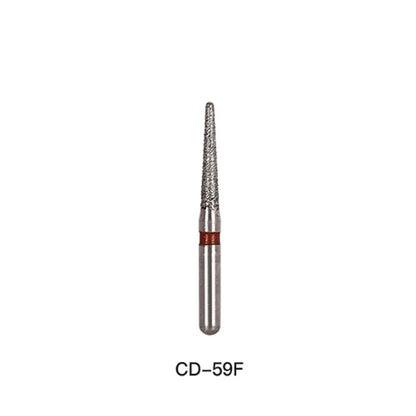 AZDENT Diamond Bur FG CD 59F Short For Kids 5pcs/Pack-azdentall.com