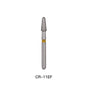 AZDENT Diamond Bur FG CR 11EF Round End Cone 5pcs/Pack-azdentall.com