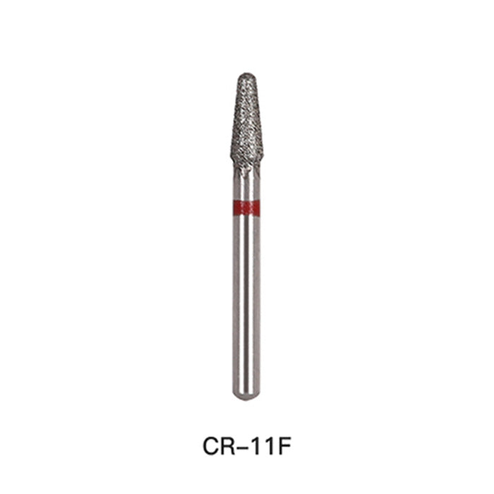 AZDENT Diamond Bur FG CR 11F Round End Cone 5pcs/Pack-azdentall.com