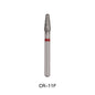 AZDENT Diamond Bur FG CR 11F Round End Cone 5pcs/Pack-azdentall.com