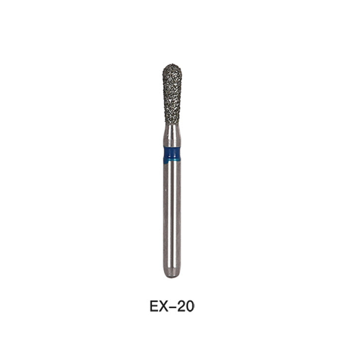 AZDENT Diamond Bur FG EX 20 Barrel 5pcs/Pack-azdentall.com