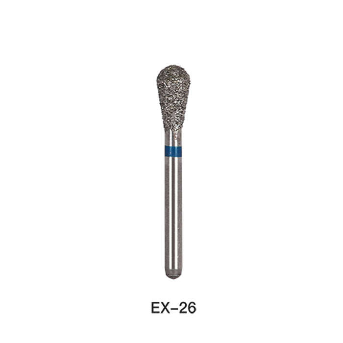 AZDENT Diamond Bur FG EX 26 Barrel 5pcs/Pack-azdentall.com