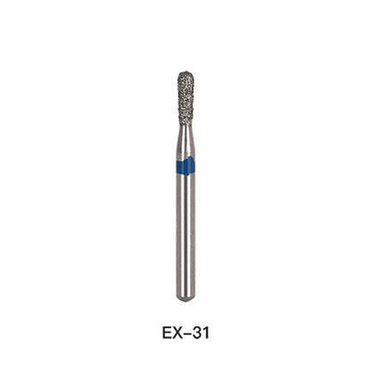 AZDENT Diamond Bur FG EX 31 Barrel 5pcs/Pack-azdentall.com